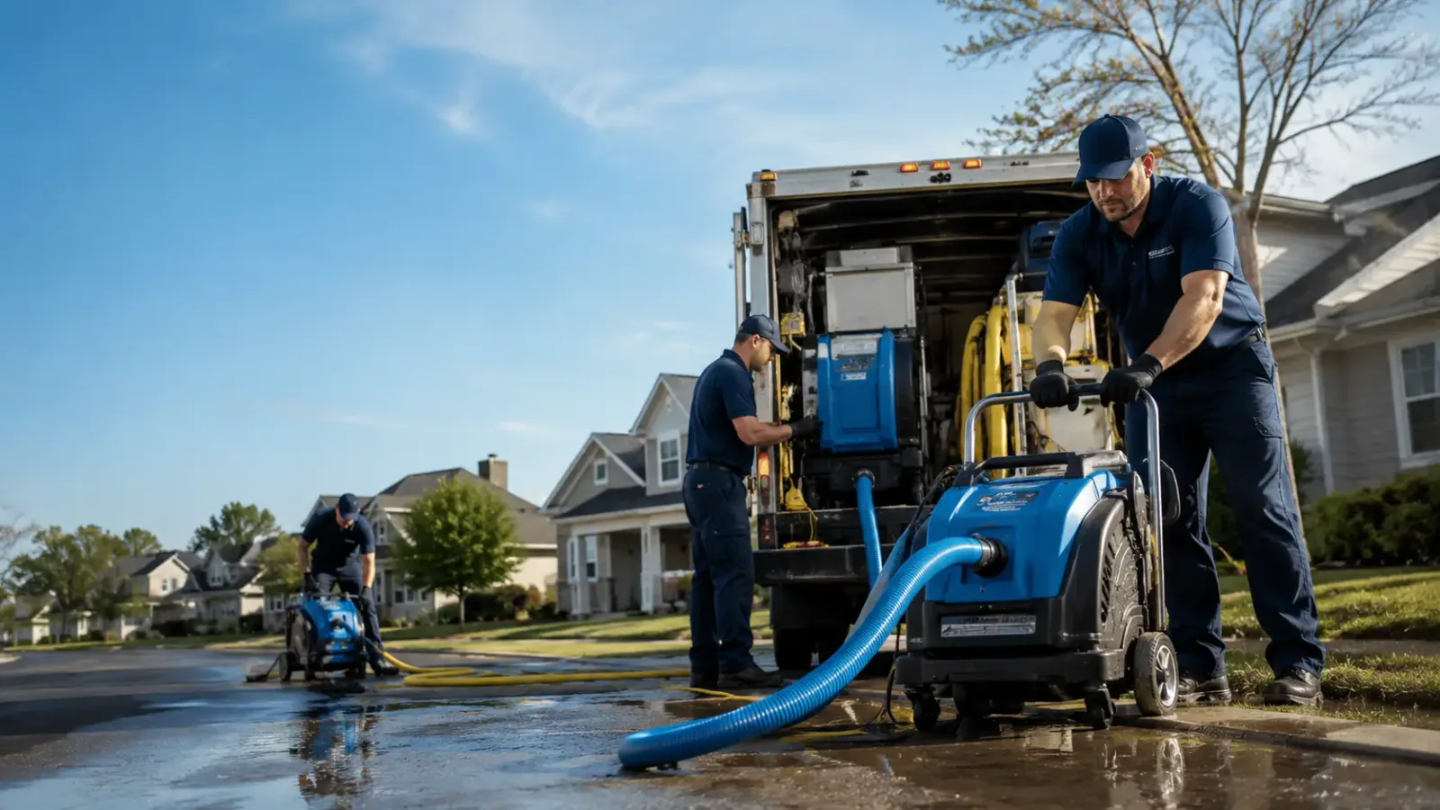 Flood Damage Cleanup in Gila Bend, AZ